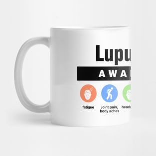 Lupus - Disability Awareness Symptoms Mug